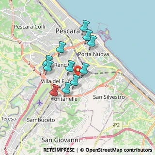 Mappa Via Neto, 65129 Pescara PE, Italia (1.53)