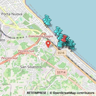 Mappa Via Luigi Polacchi, 65129 Pescara PE, Italia (0.7695)