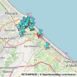 Mappa Via Luigi Polacchi, 65129 Pescara PE, Italia (1.968)