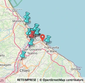 Mappa Via Cesare Fagiani, 64028 Silvi TE, Italia (5.65538)