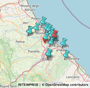 Mappa SP 67, 65010 Spoltore PE, Italia (8.98706)