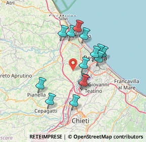 Mappa SP 67, 65010 Spoltore PE, Italia (6.41214)