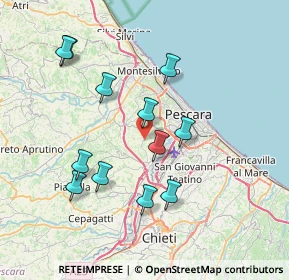 Mappa SP 67, 65010 Spoltore PE, Italia (7.56833)