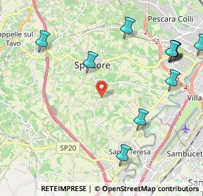 Mappa SP 67, 65010 Spoltore PE, Italia (2.80182)
