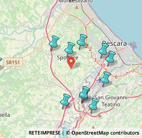 Mappa SP 67, 65010 Spoltore PE, Italia (5.03286)