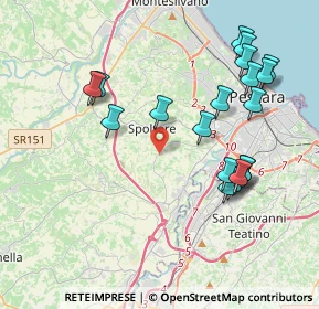 Mappa SP 67, 65010 Spoltore PE, Italia (4.393)