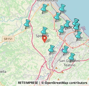 Mappa SP 67, 65010 Spoltore PE, Italia (4.66)