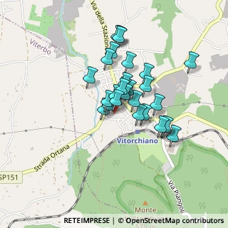 Mappa Via Marcello Porciani, 01030 Vitorchiano VT, Italia (0.33929)