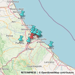 Mappa Via Umberto Ricci, 66023 Francavilla al Mare CH, Italia (9.06)