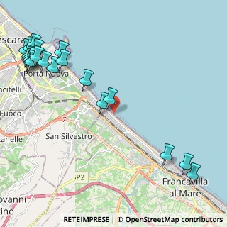 Mappa Via Umberto Ricci, 66023 Francavilla al Mare CH, Italia (3.191)