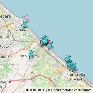 Mappa Via Umberto Ricci, 66023 Francavilla al Mare CH, Italia (1.54769)