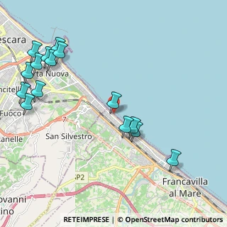 Mappa Via Umberto Ricci, 66023 Francavilla al Mare CH, Italia (2.738)