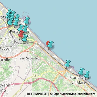 Mappa Via Umberto Ricci, 66023 Francavilla al Mare CH, Italia (3.52333)