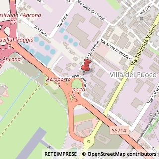 Mappa Strada Fosso Cavone, 13, 65128 Pescara, Pescara (Abruzzo)