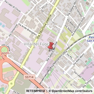Mappa Via Salara Vecchia, 140, 65124 Pescara, Pescara (Abruzzo)