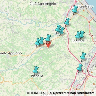 Mappa 65010 Moscufo PE, Italia (4.60167)