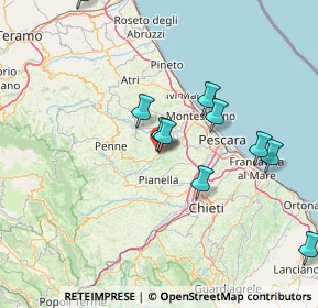 Mappa Viale Italia, 65010 Barberi PE, Italia (28.64667)