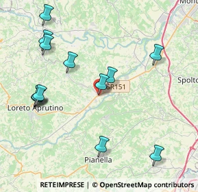 Mappa Viale Italia, 65010 Barberi PE, Italia (4.77077)