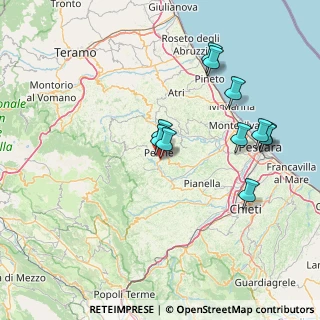 Mappa Via F. Fontinori, 65017 Penne PE, Italia (15.70091)