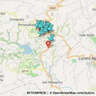 Mappa Via F. Fontinori, 65017 Penne PE, Italia (1.49091)
