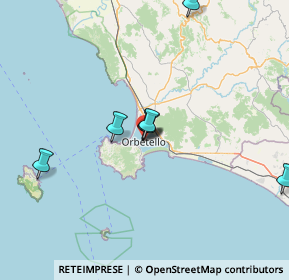 Mappa Via Porta Medina, 58015 Orbetello GR, Italia (28.06941)