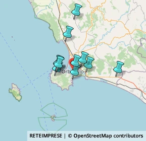 Mappa Via Porta Medina, 58015 Orbetello GR, Italia (9.12909)