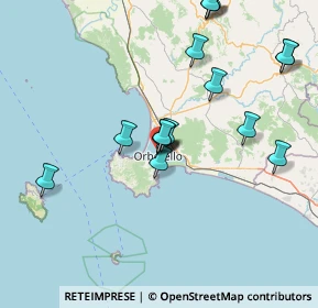 Mappa Via Porta Medina, 58015 Orbetello GR, Italia (16.36563)