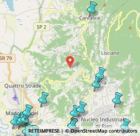 Mappa Via Torre Chiavelloni, 02100 Rieti RI, Italia (3.82)