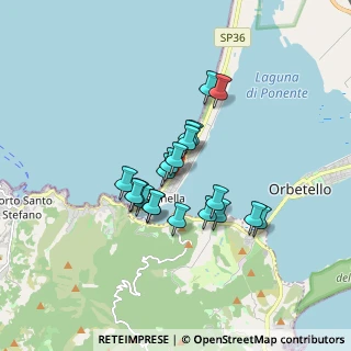 Mappa Via del Grecale, 58015 Orbetello GR, Italia (1.25)