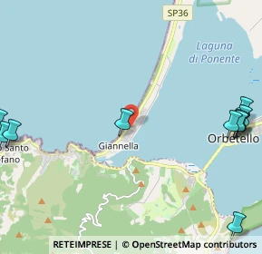 Mappa Via del Grecale, 58015 Orbetello GR, Italia (3.37182)