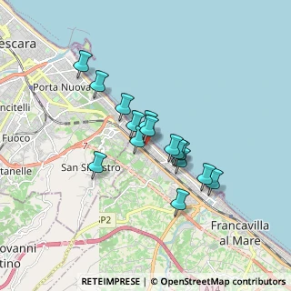Mappa Viale Monte Sirente, 66023 Francavilla al Mare CH, Italia (1.398)