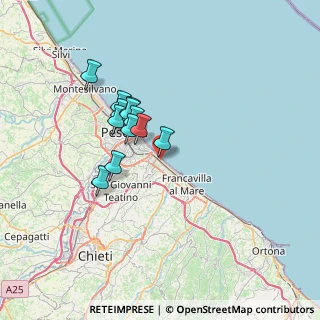 Mappa Viale Monte Sirente, 66023 Francavilla al Mare CH, Italia (5.60083)