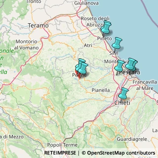 Mappa Contrada San Salvatore, 65017 Penne PE, Italia (16.03)