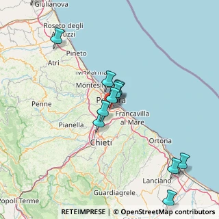 Mappa Via Po, 65129 Pescara PE, Italia (16.52333)