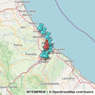 Mappa Via Po, 65129 Pescara PE, Italia (18.31923)
