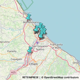 Mappa Via Po, 65129 Pescara PE, Italia (3.75)