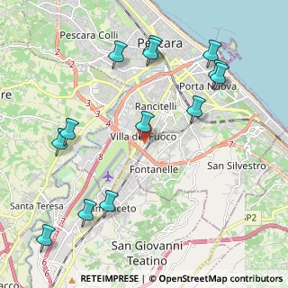 Mappa Via Salara Vecchia, 65100 Pescara PE, Italia (2.59538)