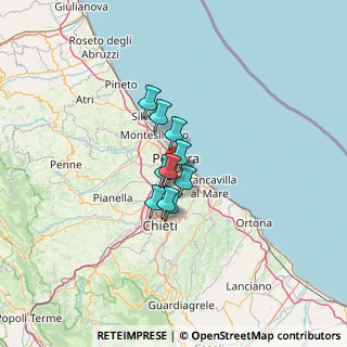 Mappa Via Salara Vecchia, 65100 Pescara PE, Italia (18.30615)