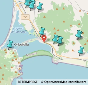 Mappa Via Cameretta, 58015 Orbetello GR, Italia (5.75313)