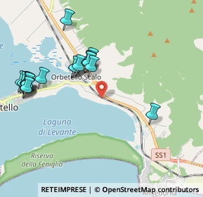 Mappa Via Cameretta, 58015 Orbetello GR, Italia (2.322)