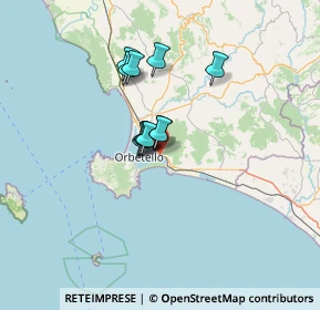 Mappa Via Cameretta, 58015 Orbetello GR, Italia (9.13455)