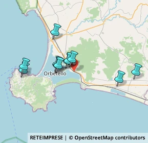 Mappa Via Cameretta, 58015 Orbetello GR, Italia (6.55)