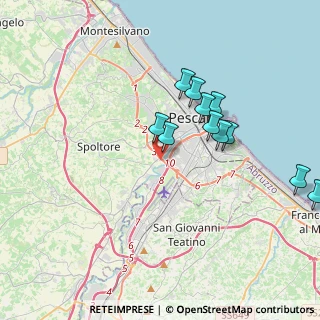 Mappa Via Siviglia, 65010 Spoltore PE, Italia (3.74727)