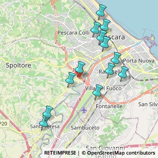 Mappa Via Siviglia, 65010 Spoltore PE, Italia (2.18462)