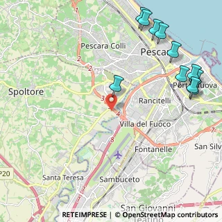 Mappa Via Siviglia, 65010 Spoltore PE, Italia (3.02818)