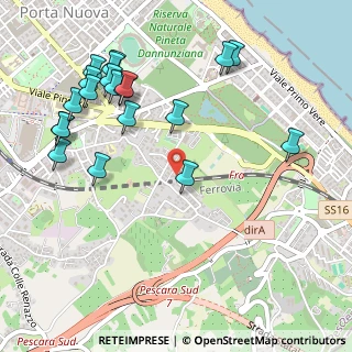 Mappa Via Notturno, 65129 Pescara PE, Italia (0.64)