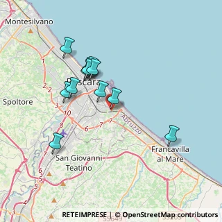 Mappa Via Notturno, 65129 Pescara PE, Italia (3.5)