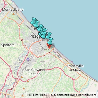 Mappa Via Notturno, 65129 Pescara PE, Italia (2.86167)