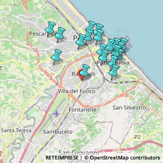 Mappa Via Tiburtina Valeria, 65129 Pescara PE, Italia (1.99632)