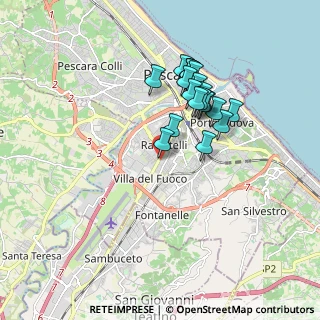 Mappa Via Tiburtina Valeria, 65129 Pescara PE, Italia (1.6145)